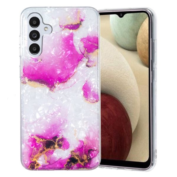 Marble Samsung Galaxy A04s case - Red Marble Cheap