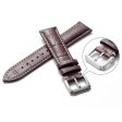 16mm Universal genuine leather watch strap - White Online Hot Sale