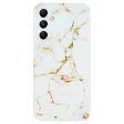 Marble design Samsung Galaxy A55 cover - White For Cheap