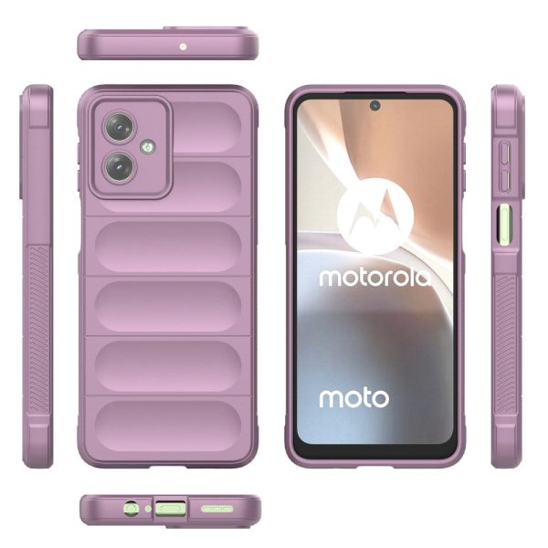 Soft gripformed cover for Motorola Moto G54 - Light Purple Online Sale