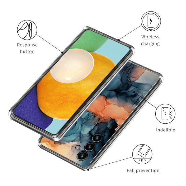 Marble design Samsung Galaxy A25 cover - Style D Cheap