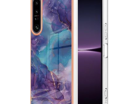 Marble Sony Xperia 1 IV case - Purple Sale