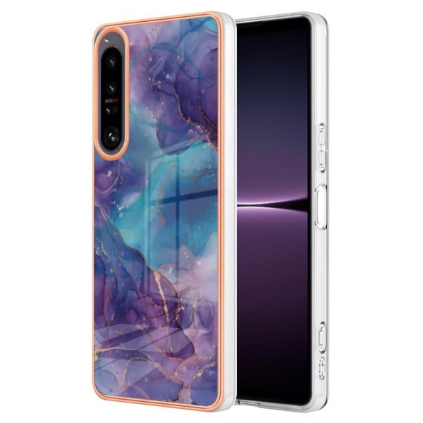 Marble Sony Xperia 1 IV case - Purple Sale