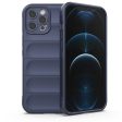 Soft gripformed cover for iPhone 12 Pro Max - Dark Blue Supply