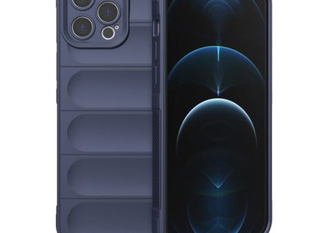 Soft gripformed cover for iPhone 12 Pro Max - Dark Blue Supply