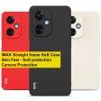 IMAK UC-4 Series Straight Edge Phone Case for OnePlus Nord CE 3 Lite 5G   Nord N30 5G   Oppo K11x 5G , TPU Protective Cover - White For Discount