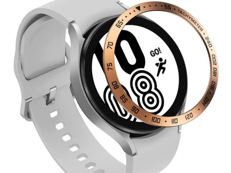 Samsung Galaxy Watch 4 (40mm) decorative stainless steel bezel - Rose Gold   Black For Cheap