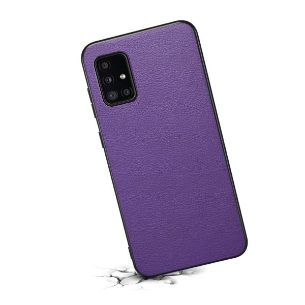 Matte and sleek textured Samsung Galaxy A51 cover - Purple For Cheap