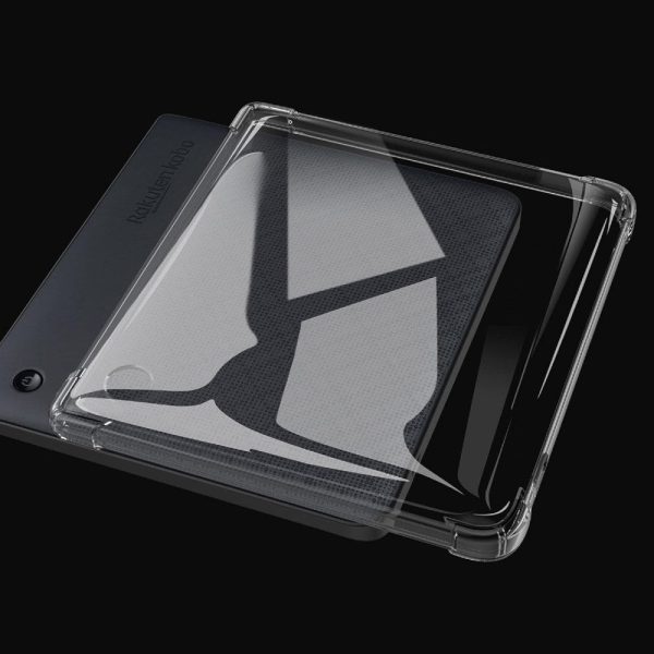 Kobo Libra Colour Case Four Corner Protection Transparent Tablet Flexible Cover Fashion