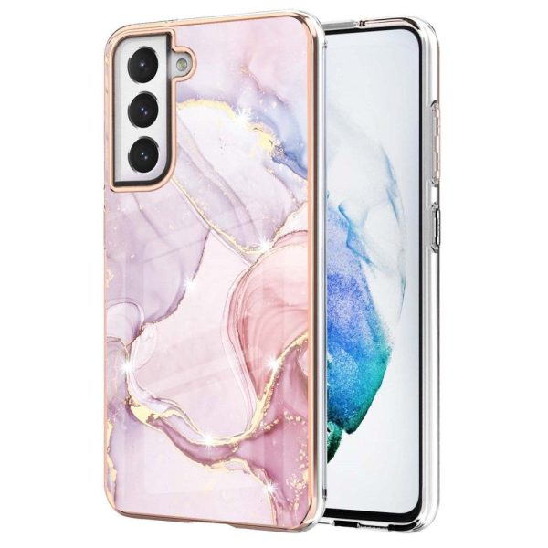 Marble Samsung Galaxy S21 FE case - Rose Gold Marble Haze Online Hot Sale