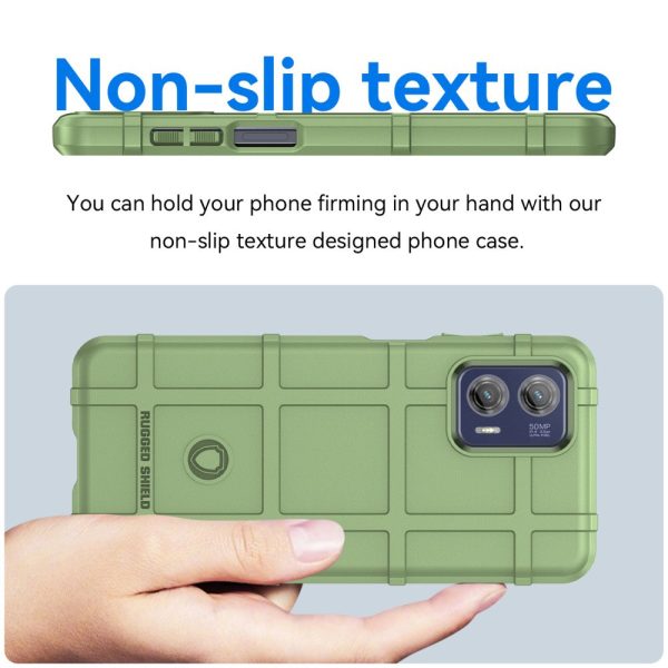 Rugged Shield case - Motorola Moto G73 - Green on Sale