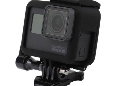 GoPro Hero5 frame cover with base and thumb screw-  Black Online now