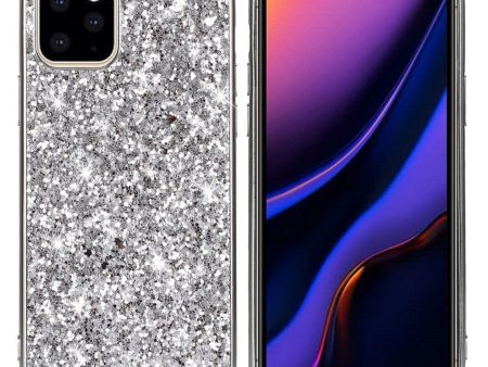 Glitter iPhone 11 Pro case - Silver For Cheap