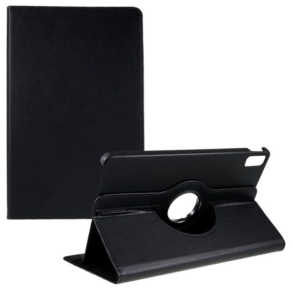 Lenovo Tab P11 (2nd Gen) leather flip case with elastic band - Black Online Sale