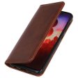 Wallet-style Google Pixel 9 leather case - Coffee Online