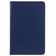 Honor Pad 9 Case Scratch-resistant Vegan Leather Tablet Cover with Rotating Stand - Dark Blue on Sale