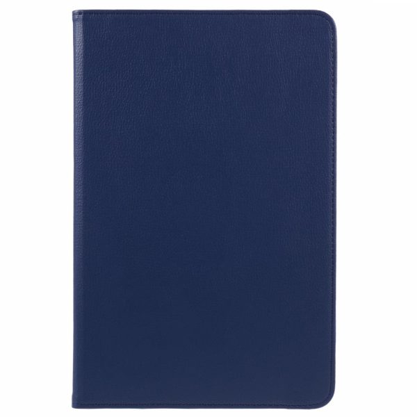 Honor Pad 9 Case Scratch-resistant Vegan Leather Tablet Cover with Rotating Stand - Dark Blue on Sale