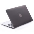 MacBook Pro 13 Retina (A1425, A1502) front and back clear cover - Grey For Sale