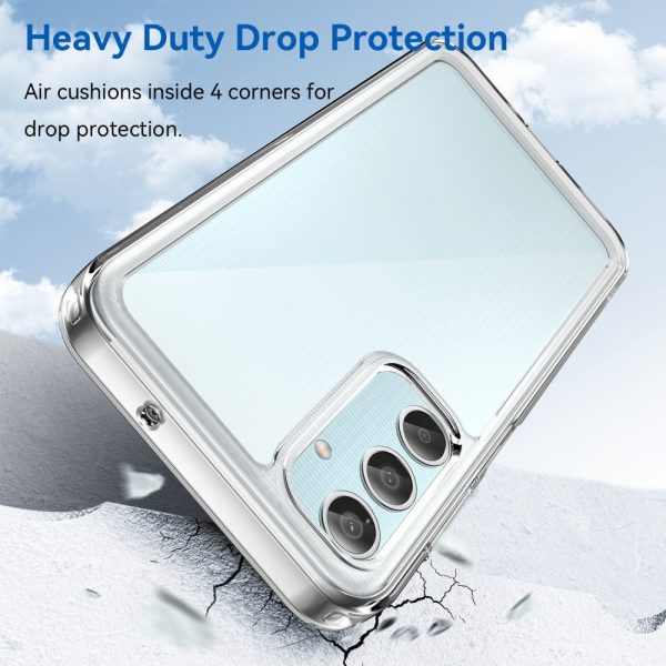 Samsung Galaxy M35 smart acrylic cover - Transparent For Sale