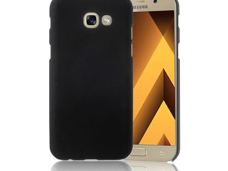 Samsung Galaxy A5 (2017) rubberized hard case - Black Online now