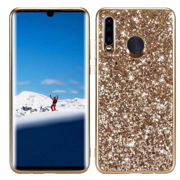 Glitter Huawei P30 Lite case - Gold For Sale