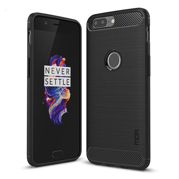 MoFi Carbon OnePlus 5T cover - Black Online now