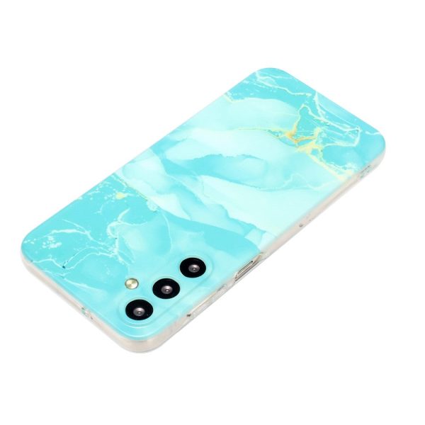 Marble design Samsung Galaxy A16 cover - Green Online