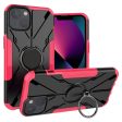 Kickstand cover with magnetic sheet for iPhone 13 - Rose For Sale