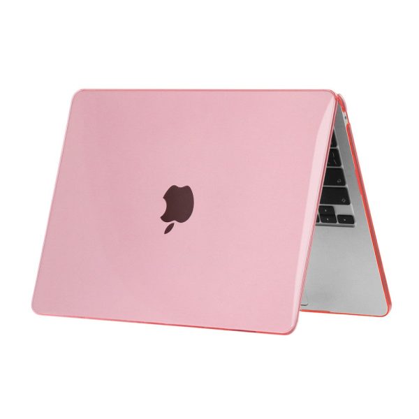 MacBook Air 15   (2023) M2 A2941   (2024) A3114 M3 Laptop Case Transparent Hard Bump Resistant Protective Cover - Pink Sale