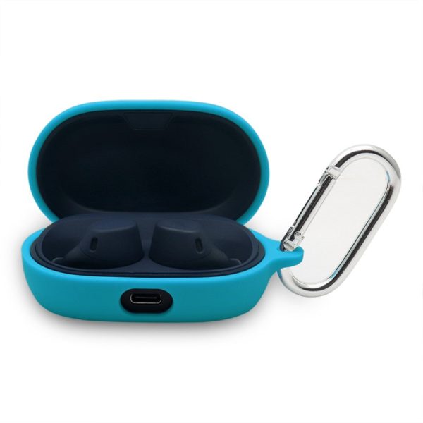 Jabra Elite 7 Active silicone case with keychain - Blue Online Sale