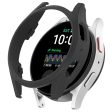 Samsung Galaxy Watch7 44mm Watch Case Hollow Half Cover Bump Resistant Frame - Black Discount