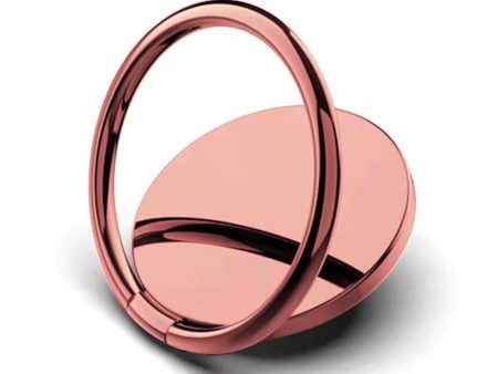 Universal 360 degree zinc alloy phone ring holder - Rose Gold Fashion