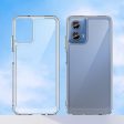 Motorola Moto G34 smart acrylic cover - Transparent Fashion