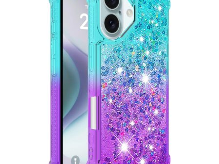 Princess iPhone 16 Plus cover - Sky Blue + Purple For Discount