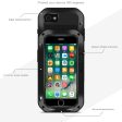 Love Mei iPhone 7   8 Shockproof Protective Cover - Black Online Hot Sale