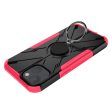 Kickstand cover with magnetic sheet for iPhone 13 - Rose For Sale