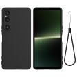 Matte liquid silicone Sony Xperia 1 VI cover - Black For Discount