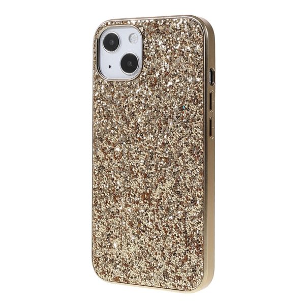 Glitter iPhone 13 case - Gold Discount