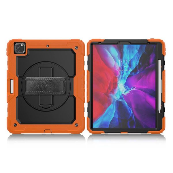 iPad Pro 12.9 inch (2020)   (2018) 360 swivel combo case - Orange Online now