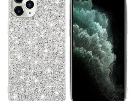 Glitter iPhone 12   12 Pro case - Silver Hot on Sale