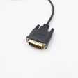 Universal 1.8 display port Male to DVI-D cord cable adapter Online Hot Sale