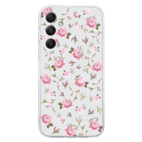 Imagine Samsung Galaxy S24 FE cover - Pink Flower Sale