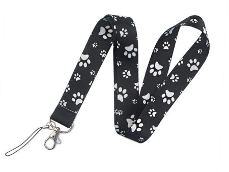 Universal cool pattern phone lanyard - Cute Pawprint For Cheap