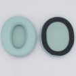 JZF-498 1 Pair Edifier W820NB Headphone Earpads Sponge+Protein Leather Ear Cushions - Cyan For Discount