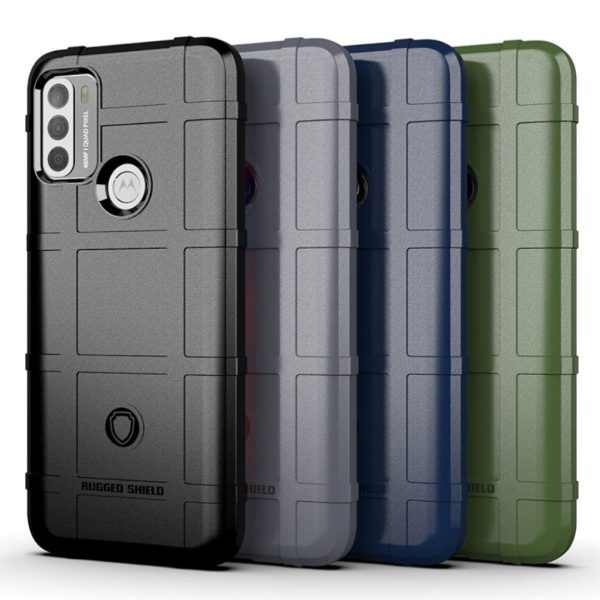 Rugged Shield case - Motorola Moto G50 - Black Hot on Sale