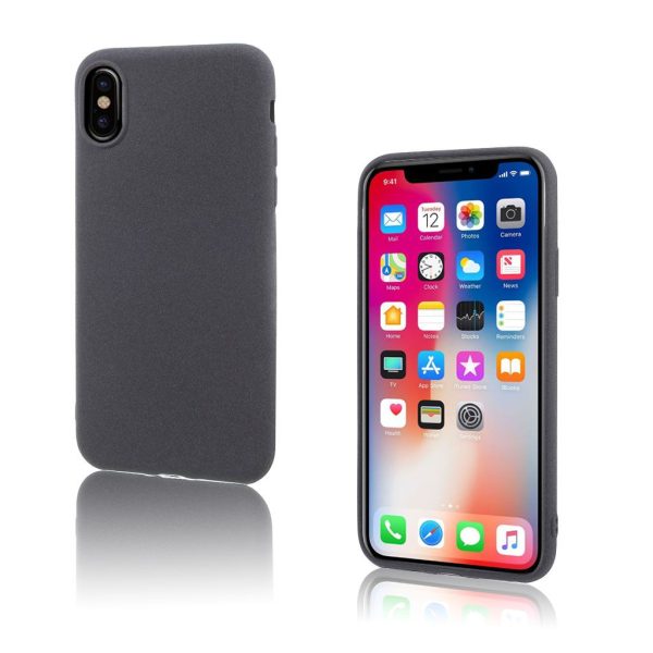 iPhone X matte ultra-thin soft TPU case - Grey Hot on Sale