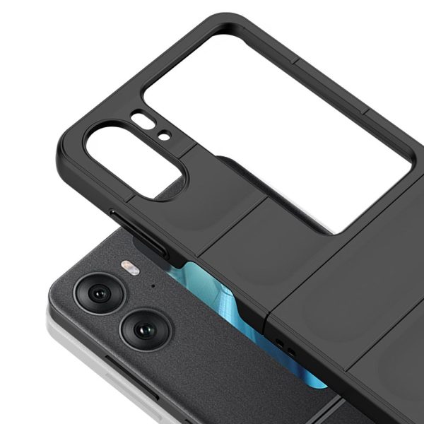 Soft gripformed cover for Oppo Find N2 Flip - Black Cheap