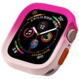 Apple Watch Series 4   5   6   SE   SE (2022) 40mm   7   8   9 41mm Dual Color Flexible Watch Case - Rose Online Sale