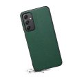 Matte and sleek textured Samsung Galaxy A35 cover - Green Discount