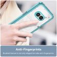 Nothing Phone (2a) smart acrylic cover - Transparent Blue For Discount